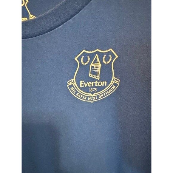 Everton 1878 Richarlison #‎ 7 Soccer Football T Shirt Nil Satis Nisi Optimum LRG - Picture 4 of 9